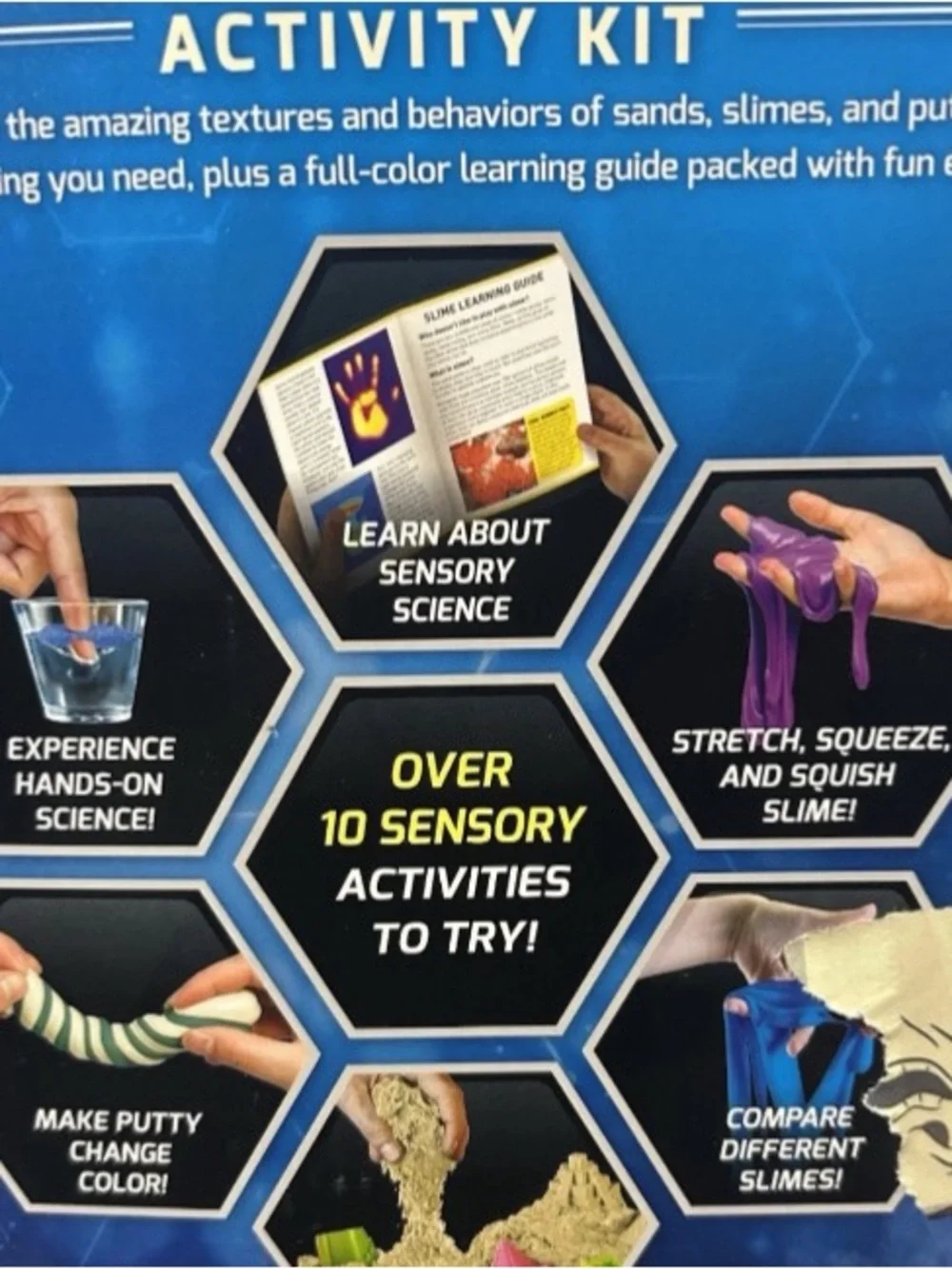 National Geographic Sensory Science Activity Kit STEM Educational Fun New In Box